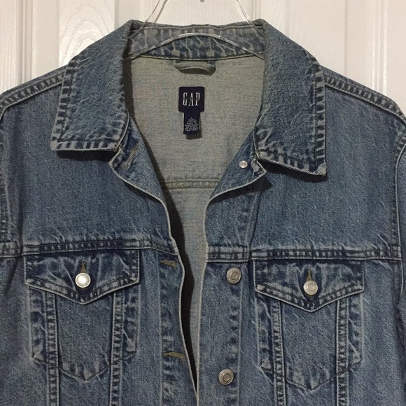 Classic Gap Jean Jacket size Large (hh) - Picture 2 of 6